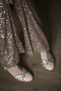 Zapatos Tacon Años 20 Nude Dorado3