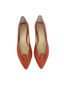 Bailarinas Piel Mujer Color teja