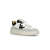 Sneakers Old tipo 80 Mujer Blanca y Negra lateral