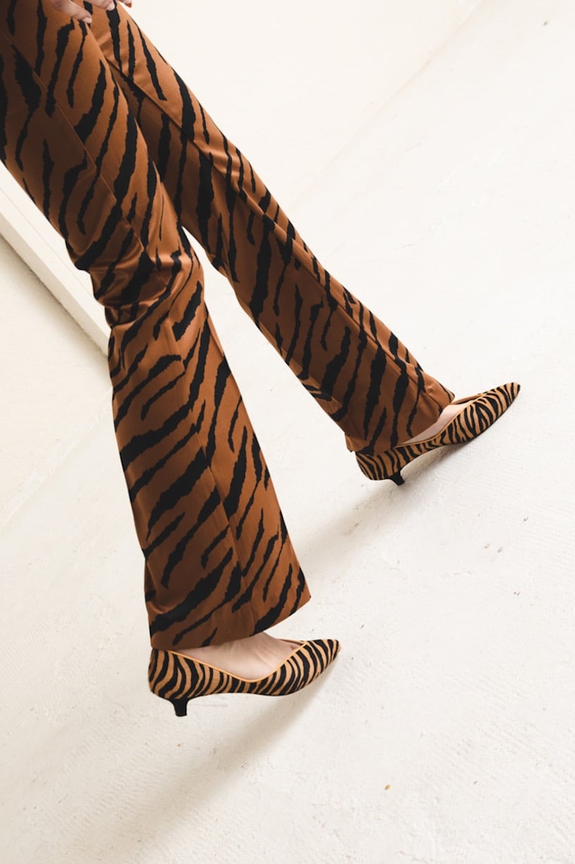 Zapatos TAcon Kitten Tigre Marrón