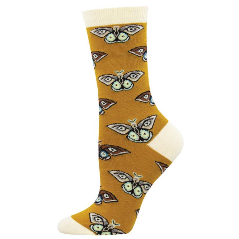 Calcetines estampados mujer mariposas