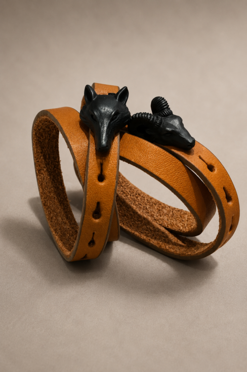 Pulsera Forest Black Wolf