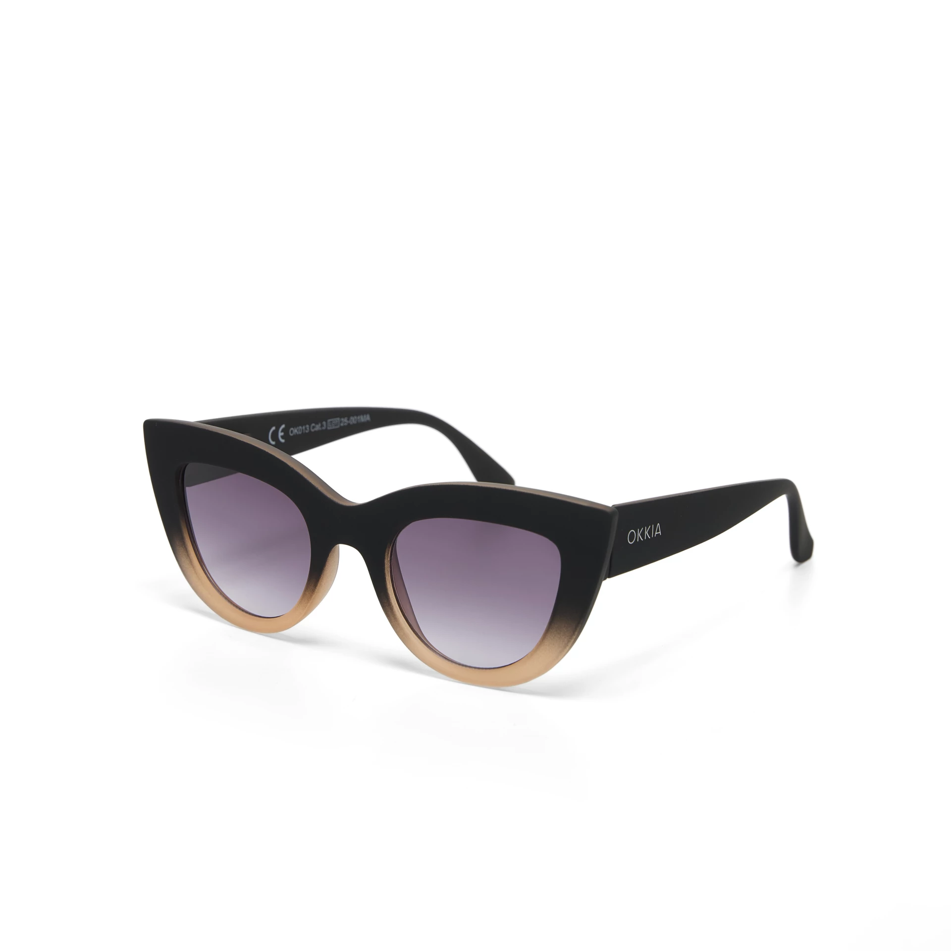 Gafas Sol BIG Cat Black and nude