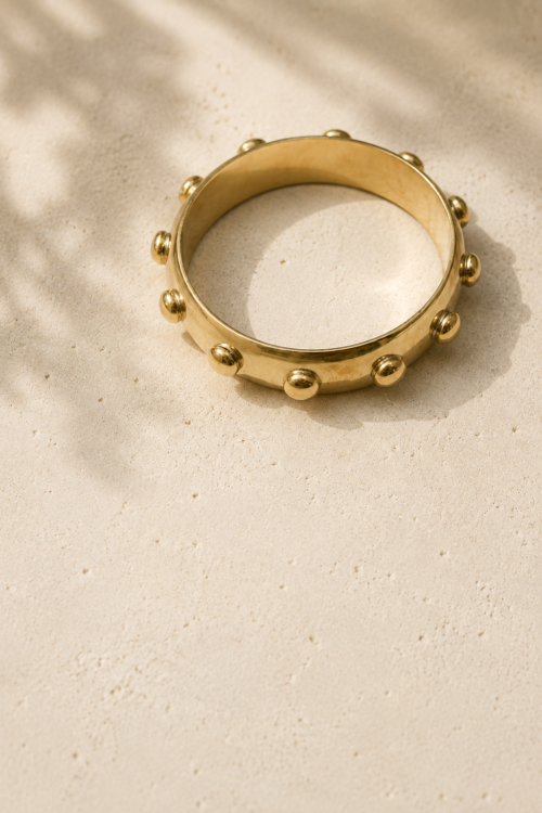 BRAZALETE LATÓN GOLD