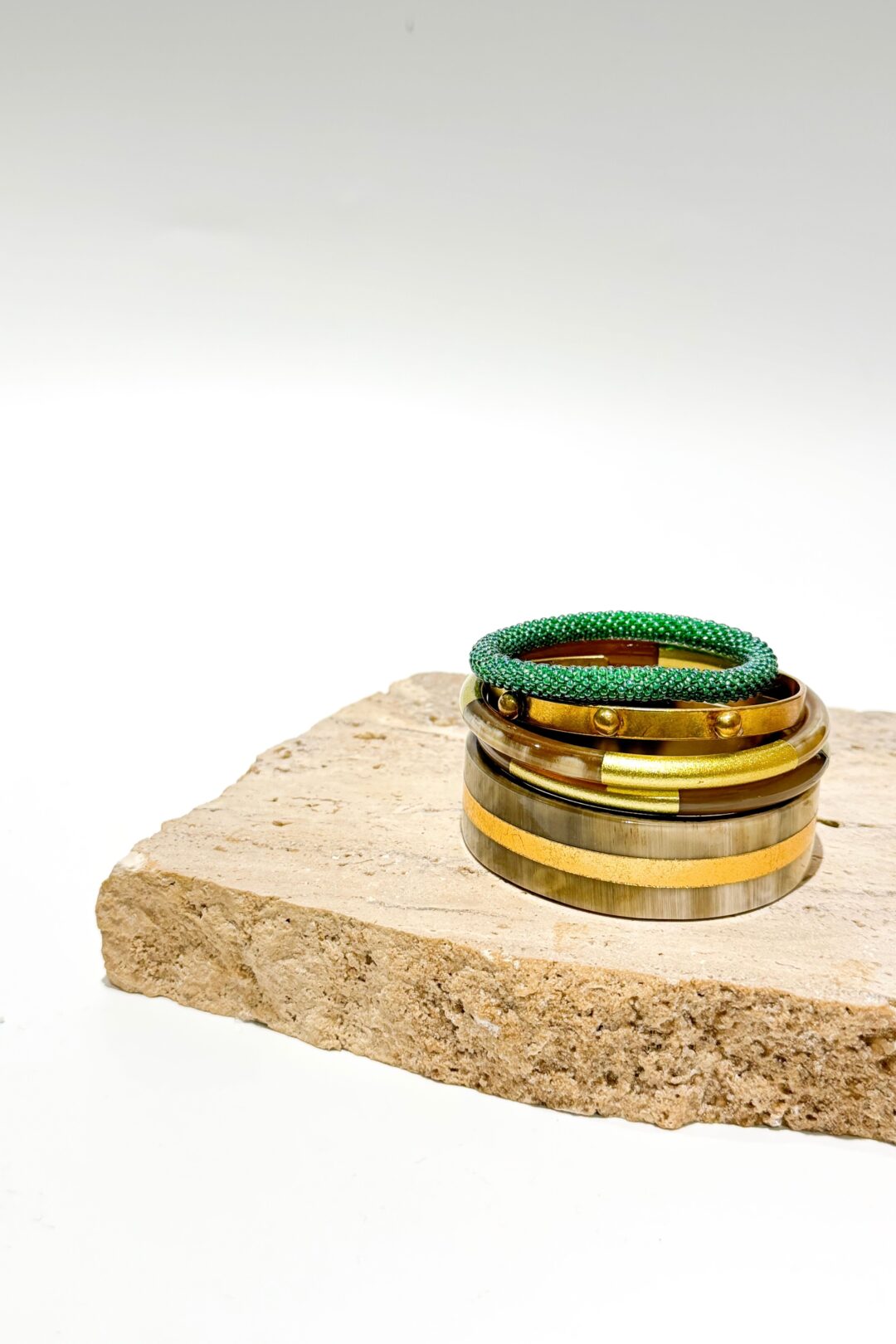 CONJUNTO GREEN AND GOLD