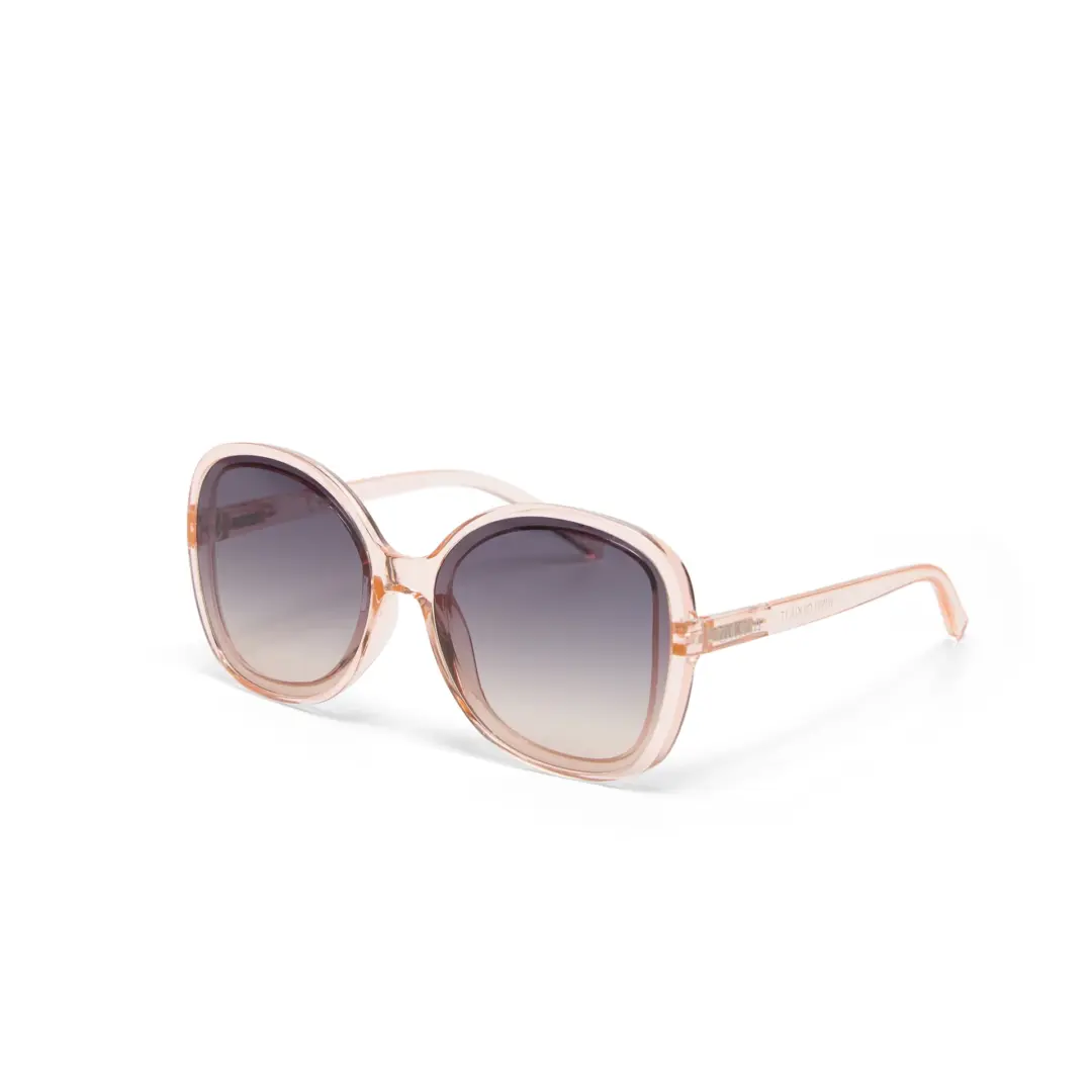 GAFAS SOL BUTTERFLY ROSA TRANSPARENTE