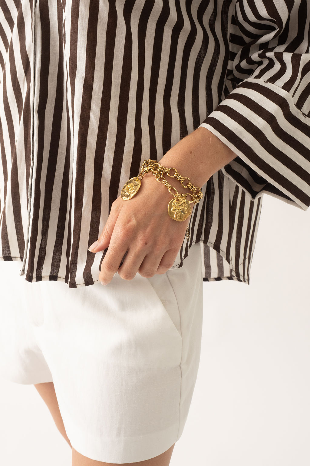 Pulsera Griega Cara Reversible