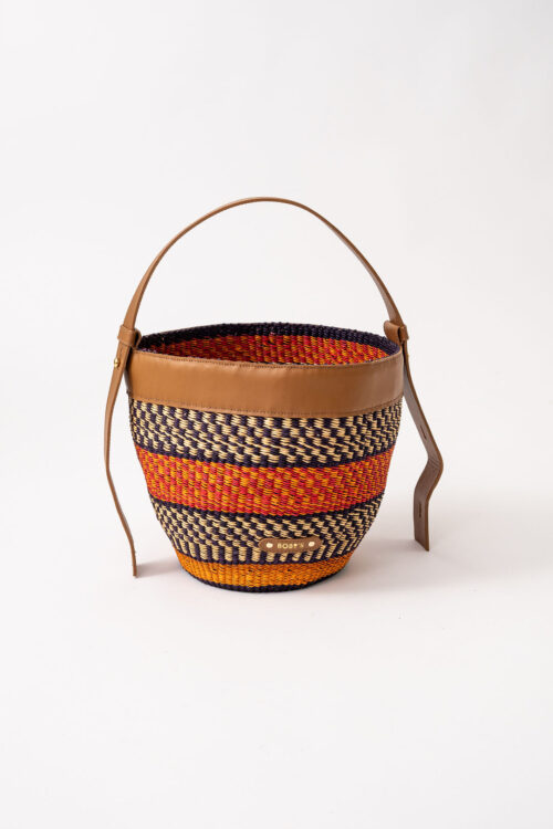 Cesta Franjas Naranja