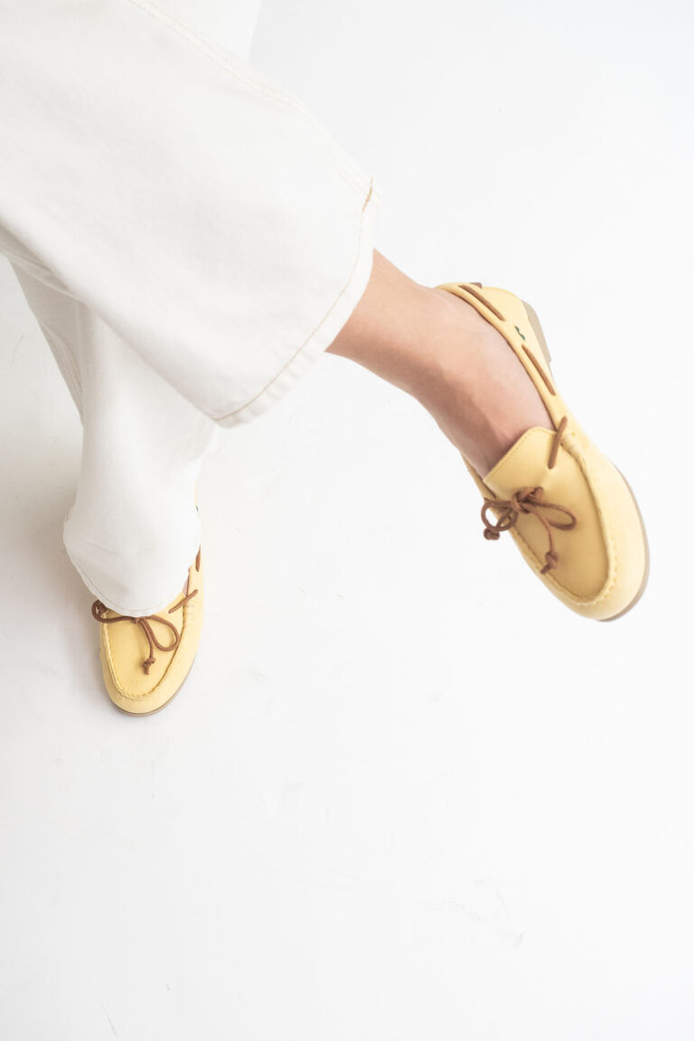 Naúticos Marineros Amarillo mantequeilla mujer