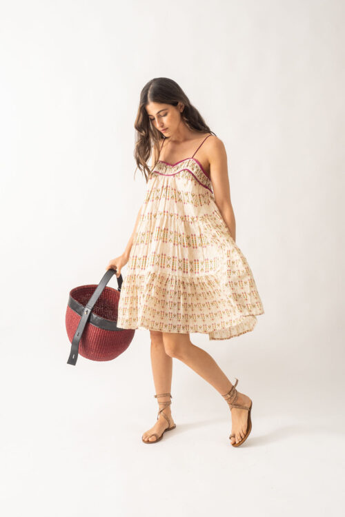 Vestido Flores Mujer