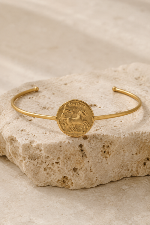 PULSERA RÍGIDA MONEDA