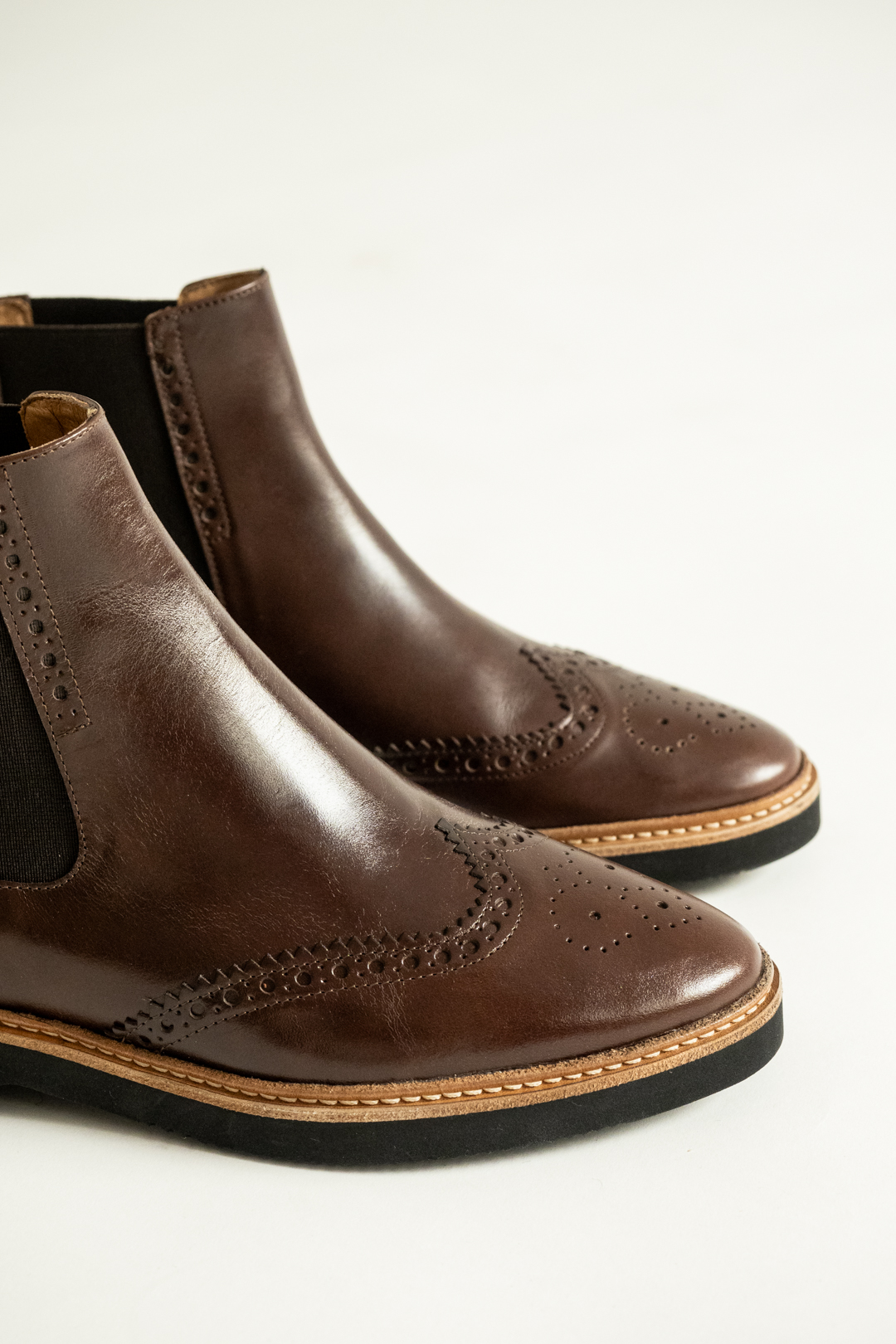 Chelsea Boots Color Marrón mujer5