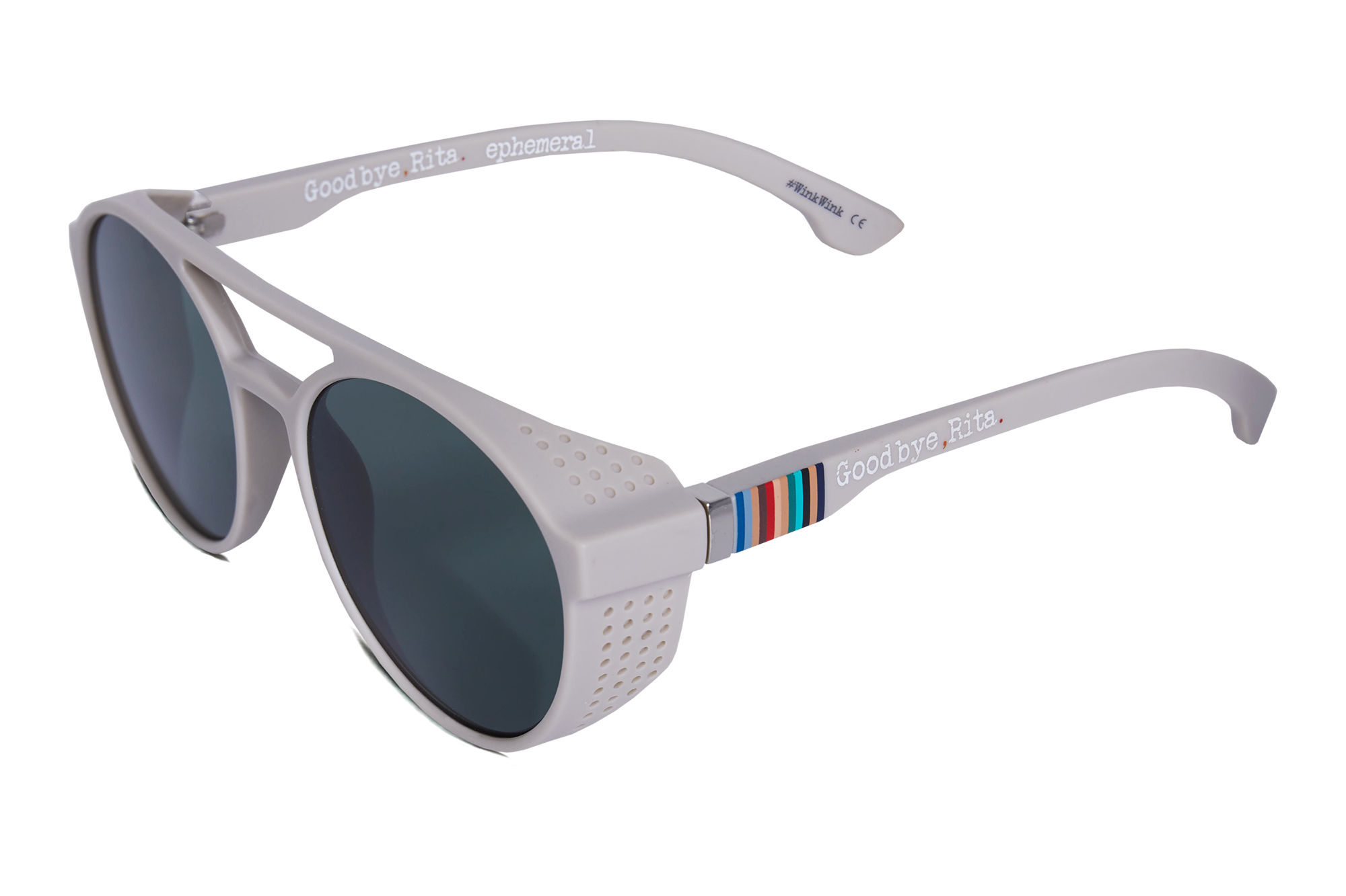 Gafas SOl Montura retro color beige