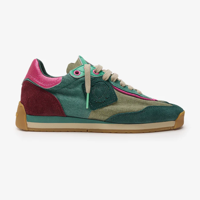 SNEAKERS RETRO GREEN - Imagen 4