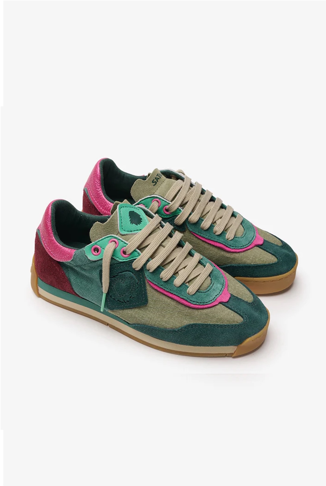 SNEAKERS RETRO GREEN