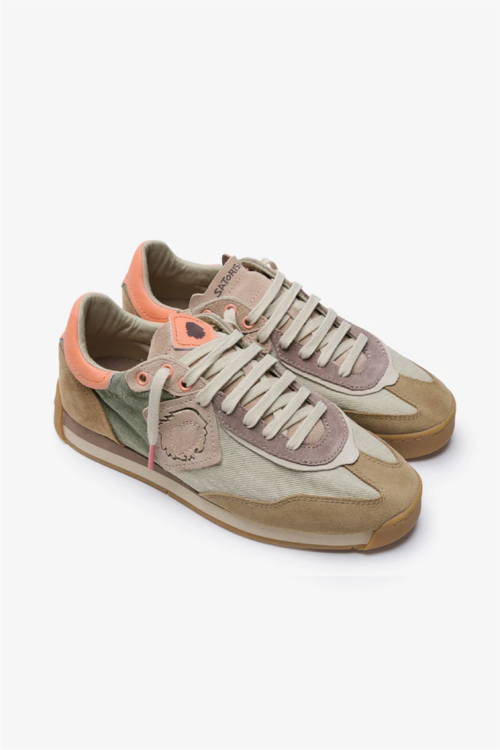 SNEAKERS RETRO CORAL
