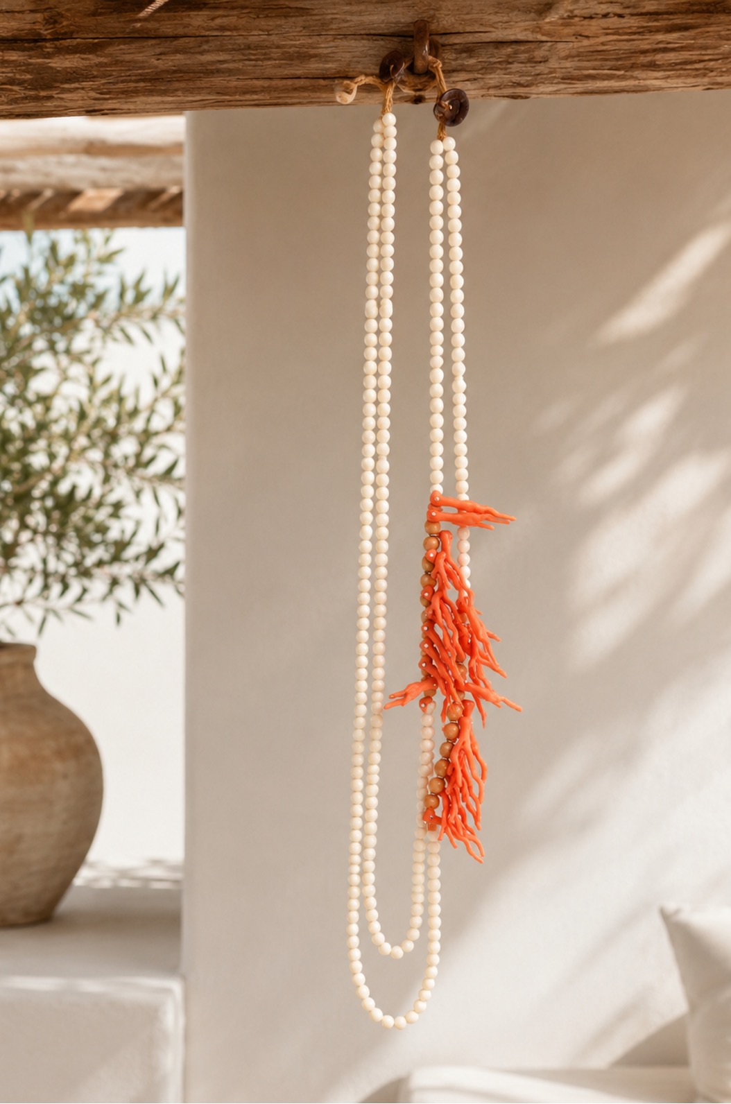 COLLAR CORAL PINK