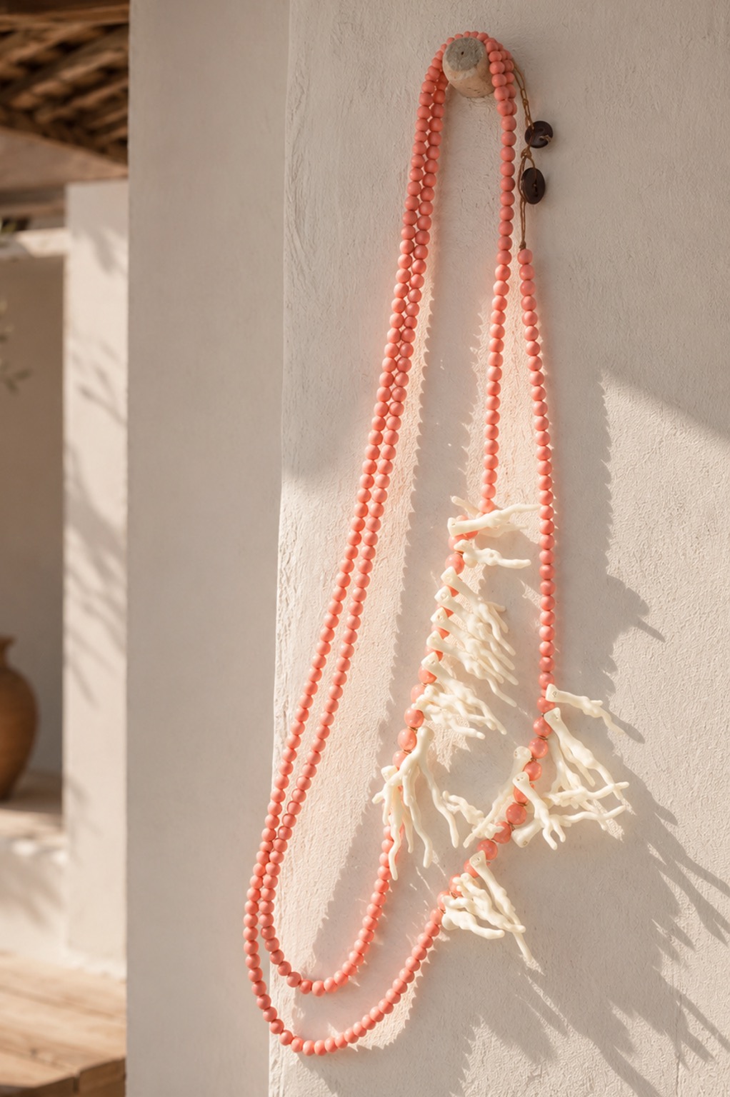 COLLAR CORAL PEACH