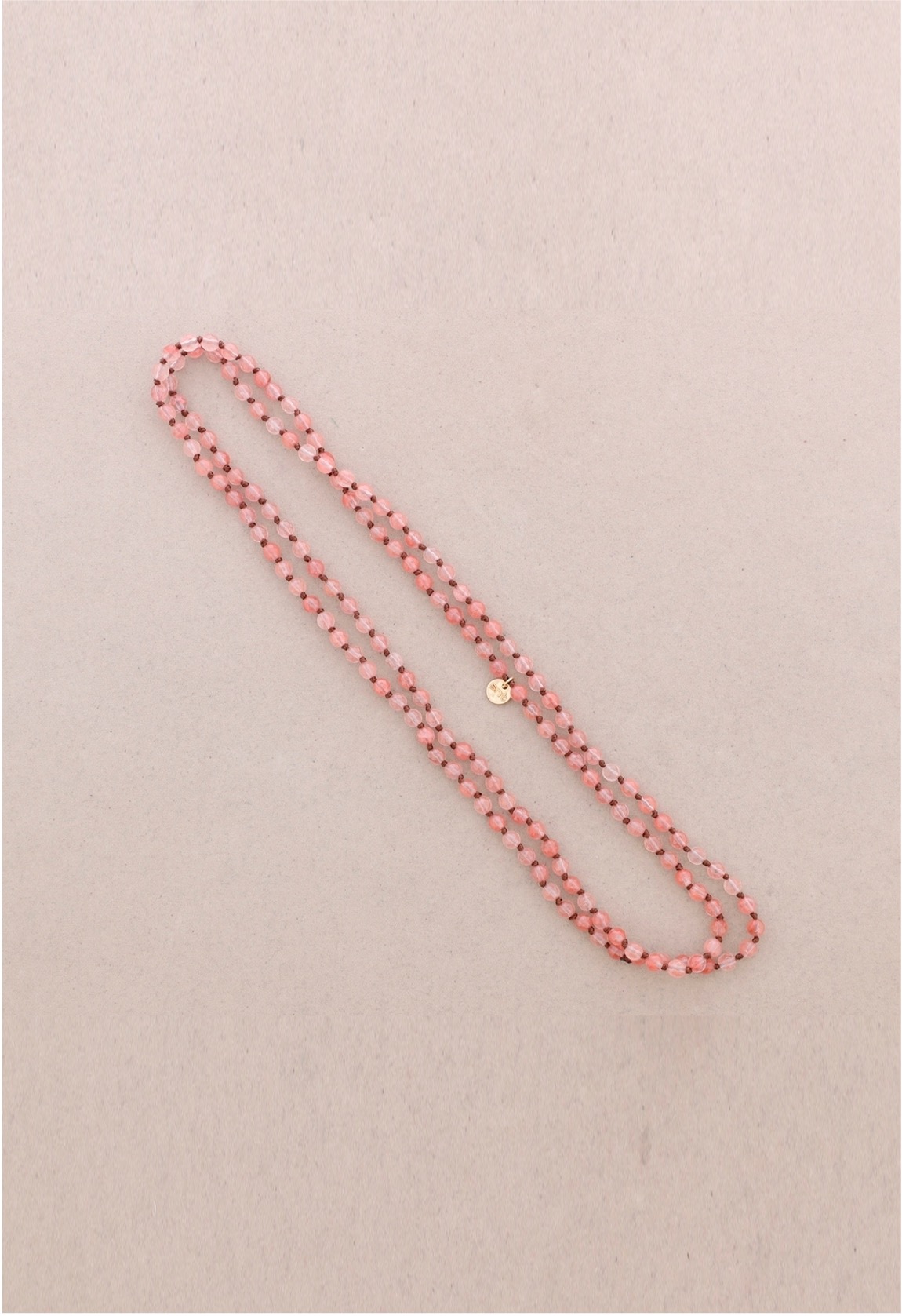 Collar Piedra Pink Coral - Imagen 3