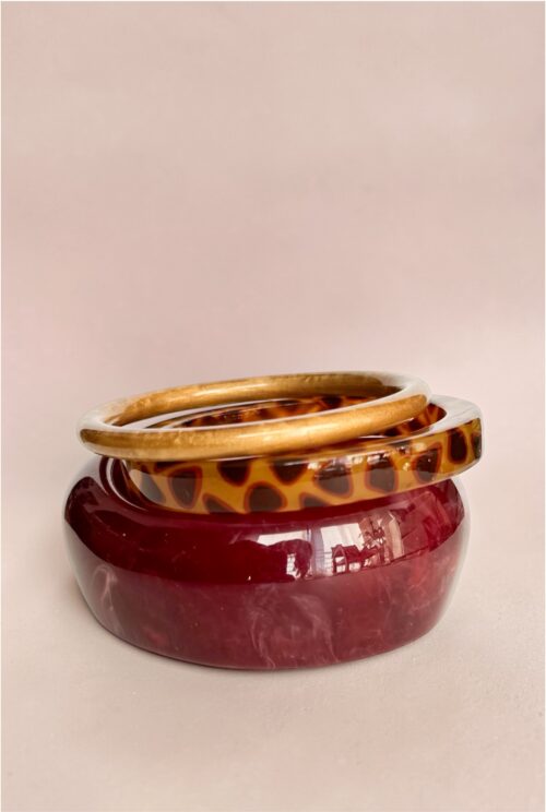 Trio pulseras Leo Cherry
