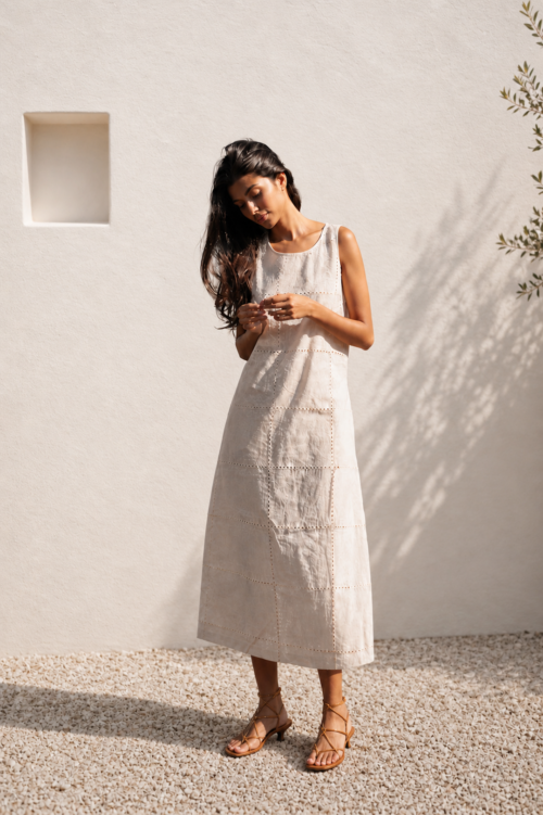 Embroidered dress