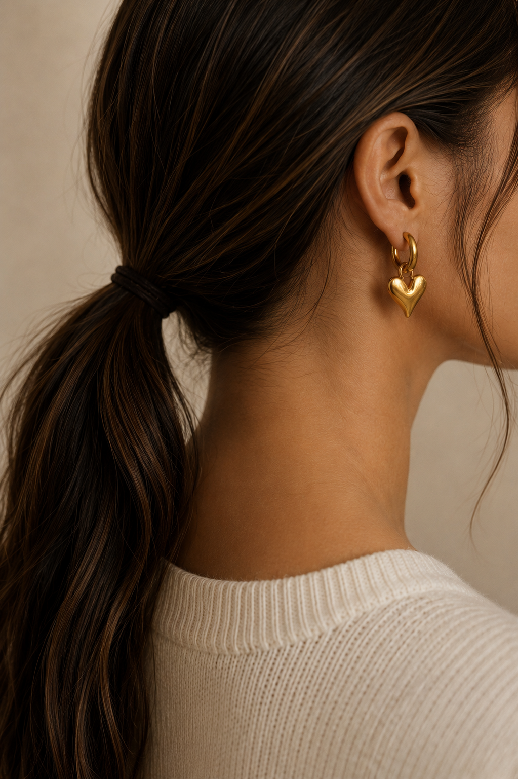 Pendientes Corazón LOVE