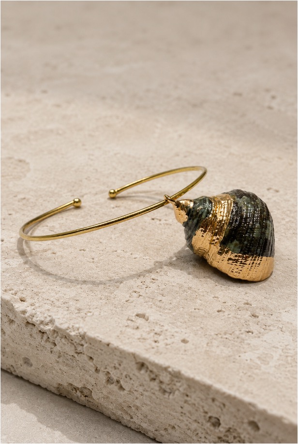 Pulsera Caracola Verde