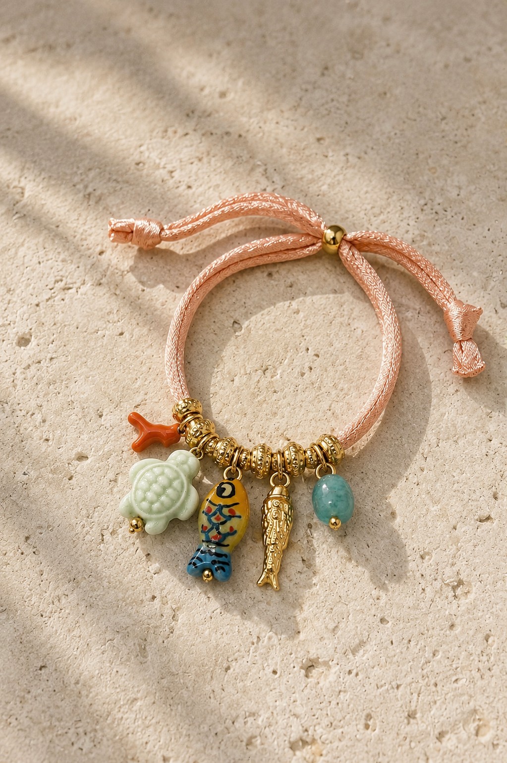 Pulsera MAR ROSA