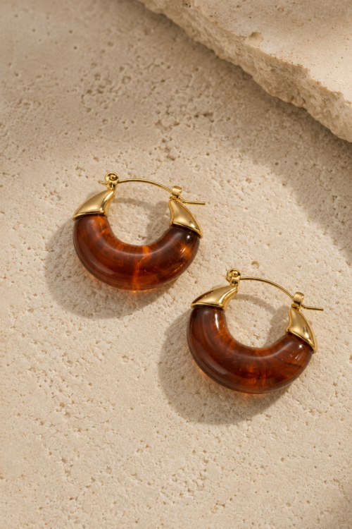 Pendientes Caramelo