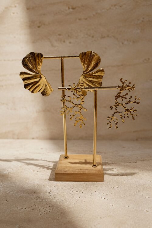 Pendientes Media Flor