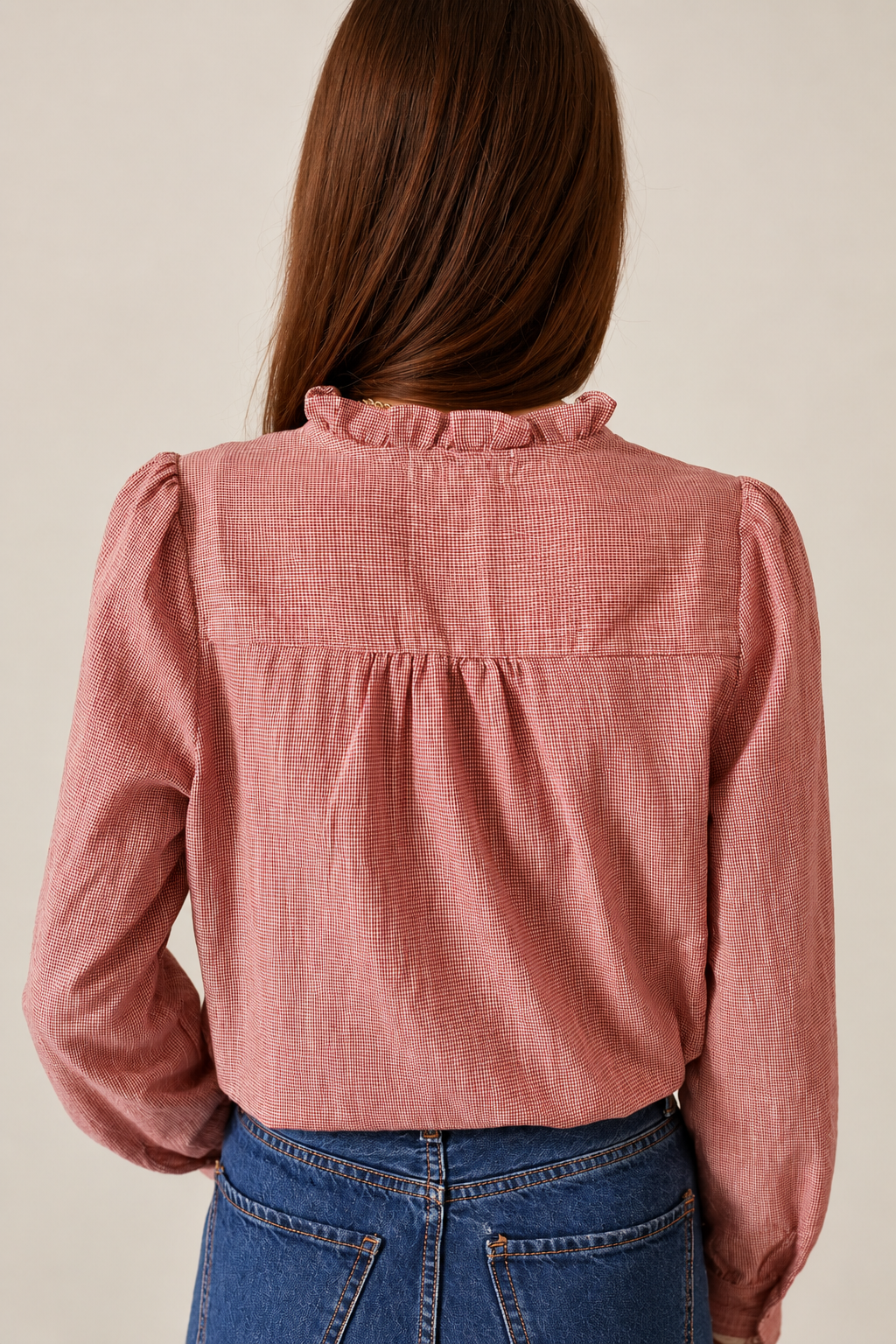 BLUSA ROJA BLONDA - Imagen 3