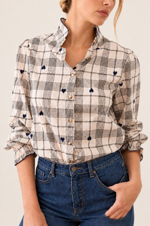 BLUSA AMOUR AZUL