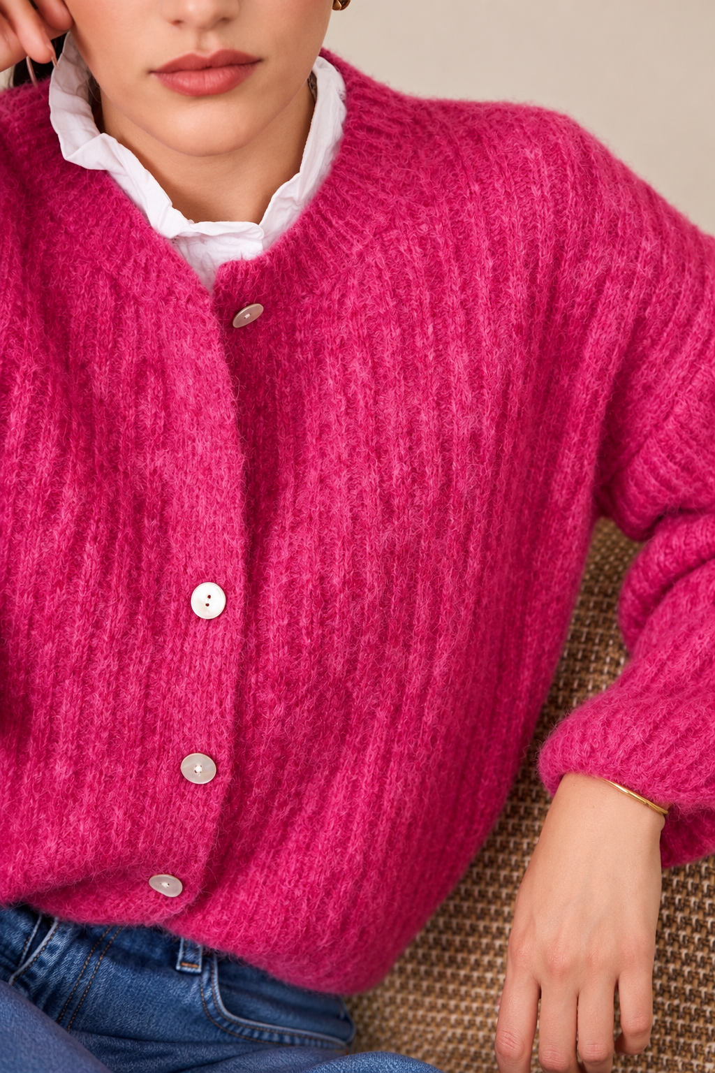 CHAQUETA SIMONE FUCSIA