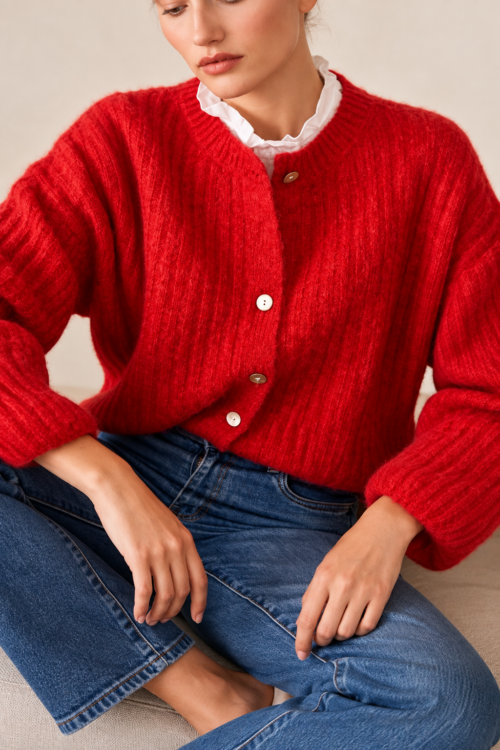 CHAQUETA SIMONE RED