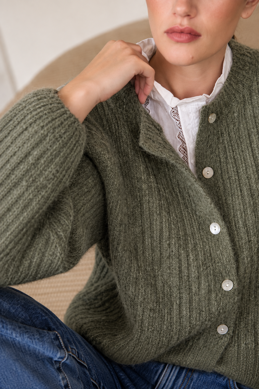 CHAQUETA SIMONE VERDE