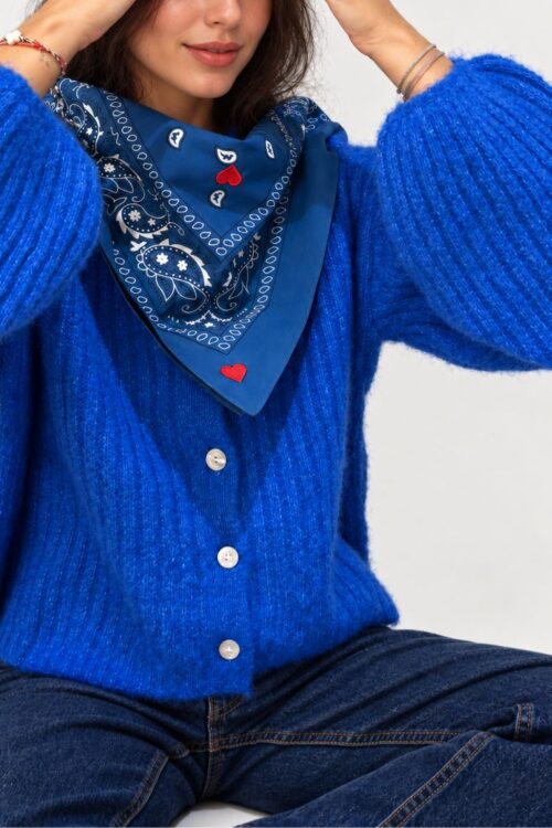 BANDANA AZUL PATO