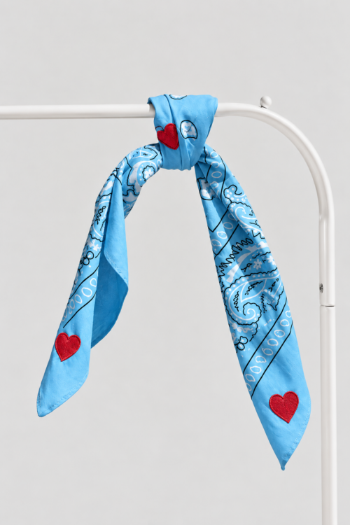 BANDANA CELESTE