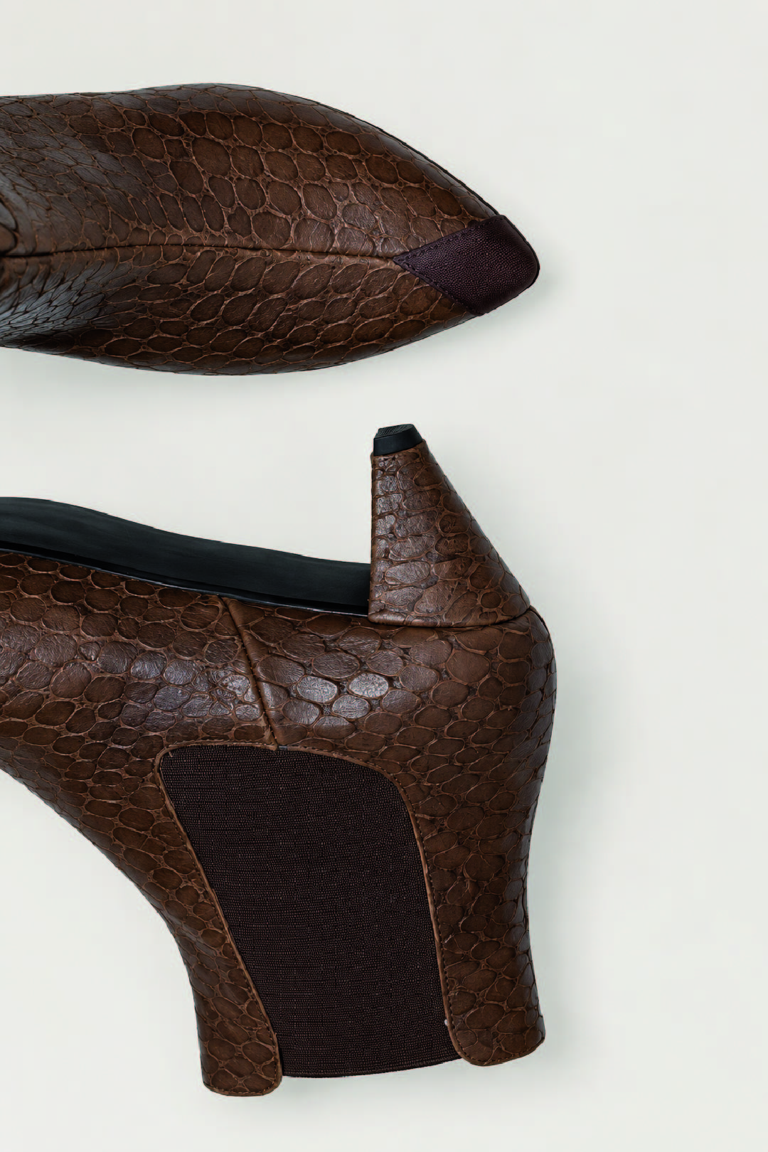 BOTÍN BELLINI SNAKE BROWN - Imagen 2