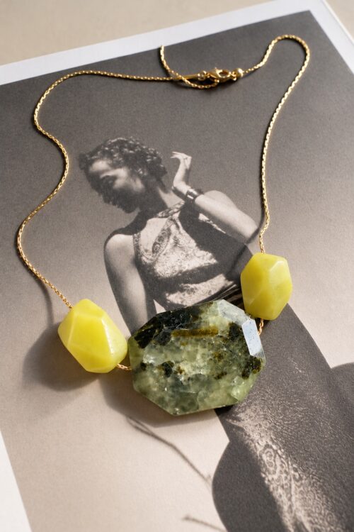 Collar Piedras Green